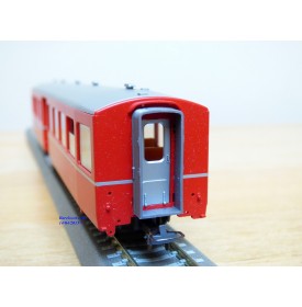 Voiture métallique à portes centrales AB 1157 Rhb BO