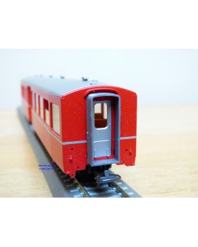 Voiture métallique à portes centrales AB 1157 Rhb BO