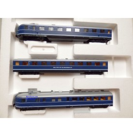 Liliput  ( Märklin ) 126 08 2,  autorail 3 éléments VT 06  DB  BO