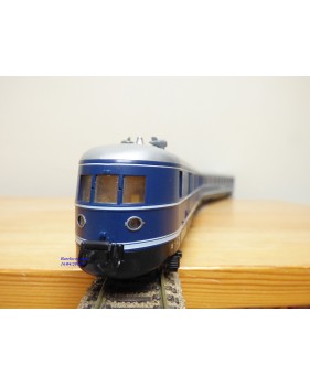 Liliput  ( Märklin ) 126 08 2,  autorail 3 éléments VT 06  DB  BO