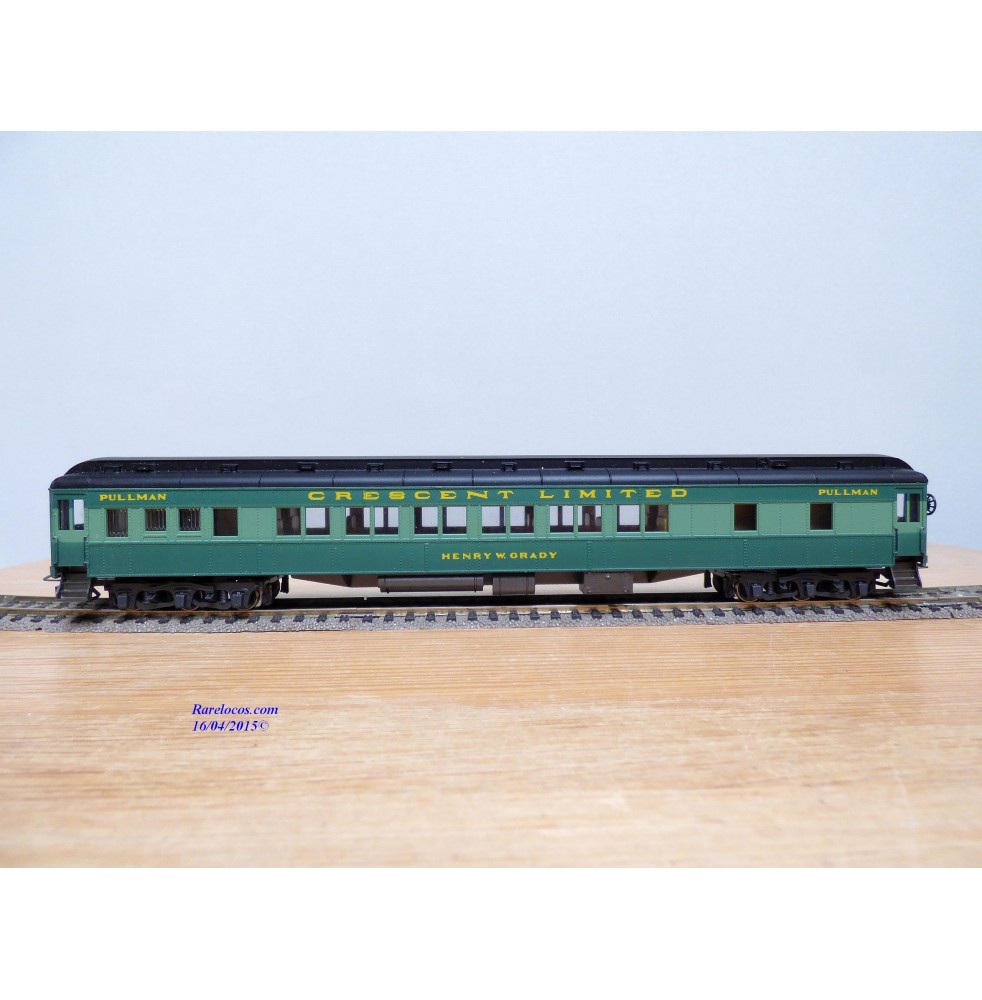 RIVAROSSI véro 2881, voiture Pullman  HENRY W. GRADY  Crescent Limited  Southern Neuf  BO