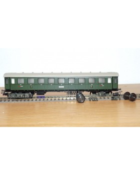 LILIPUT ancien 201 wagon plat chargé de 4 conteneurs ( cadres)  NS  BO