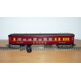 LILIPUT ancien 201 wagon plat chargé de 4 conteneurs ( cadres)  NS  BO