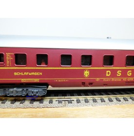 POCHER  Super Modell 216 / 2,  voiture lits type WLAB4ümg  DSG  Neuf BO