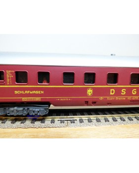 POCHER  Super Modell 216 / 2,  voiture lits type WLAB4ümg  DSG  Neuf BO