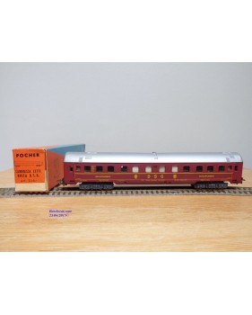 POCHER 311 / 2 , wagon silo special pour transport de ciment SBB