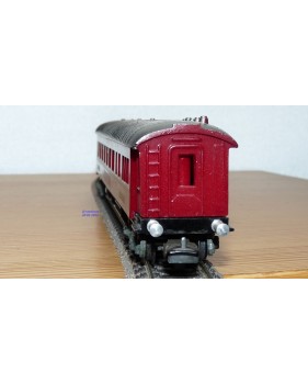 LILIPUT ancien 201 wagon plat chargé de 4 conteneurs ( cadres)  NS  BO