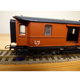 LILIPUT ancien 201 wagon plat chargé de 4 conteneurs ( cadres)  NS  BO