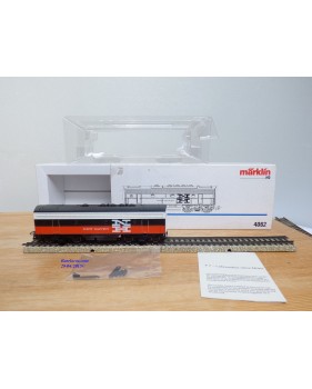 MÄRKLIN  4062, locomotive diesel  Bo Bo F7 B non motorisée New Haven  Neuf  BO 