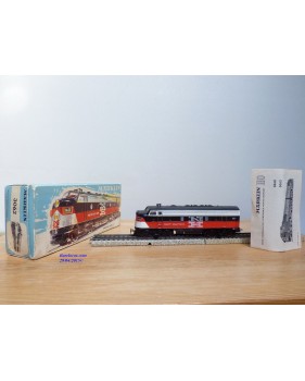MÄRKLIN  3062.2, locomotive diesel  Bo Bo F7 A non motorisée New Haven  Neuf  BO 