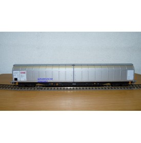 ROCO 47148 wagon à parois coulissantes type  Habbillns  DSB Neuf BO