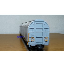 ROCO 47148 wagon à parois coulissantes type  Habbillns  DSB Neuf BO