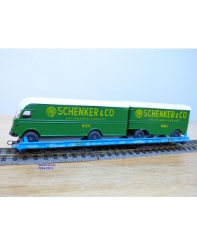 LILIPUT 215 11 Wagon à guérite ancien GÖSSER BIER  ÖBB BO