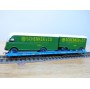LILIPUT ( WIKING  500 a/1 ) 200 54,   wagon surbaissé Rollende Landstrasse et camion + remorque  SCHENKER  SBB  Neuf   BO