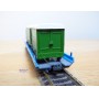LILIPUT ( WIKING  500 a/1 ) 200 54,   wagon surbaissé Rollende Landstrasse et camion + remorque  SCHENKER  SBB  Neuf   BO