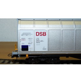 ROCO 47148 wagon à parois coulissantes type  Habbillns  DSB Neuf BO