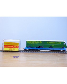 LILIPUT 215 11 Wagon à guérite ancien GÖSSER BIER  ÖBB BO