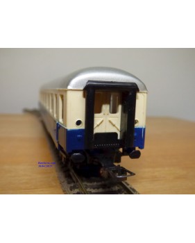 HORNBY acHO / RUCO 7450,  voiture à couloir latéral 1 Cl. Rheingold  DB Neuf  BO