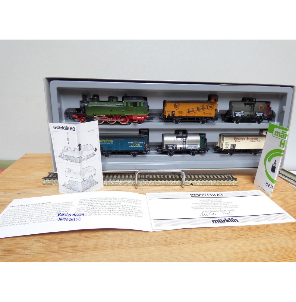Märklin Coffret marchandises bavarois Br 96 DRG