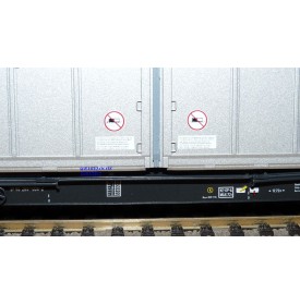 ROCO 47145 wagon à parois coulissantes Habbins N°: 2771 1 484-0 SBB Neuf BO
