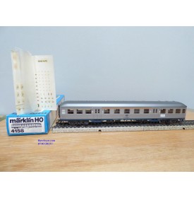 MÄRKLIN 4158, voiture banlieue mixte 1/2 Kl. ABnrzb 704   Silberling  DB    BO