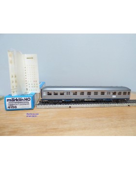 MÄRKLIN 4158, voiture banlieue mixte 1/2 Kl. ABnrzb 704   Silberling  DB    BO