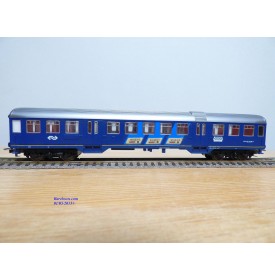 FLEISCHMANN 5156, voiture à portes centrales type 6600  WILLEM II   2 Kl. NS   BO