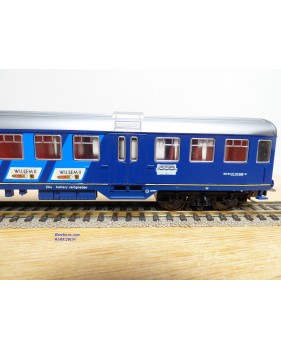 FLEISCHMANN 5156, voiture à portes centrales type 6600  WILLEM II   2 Kl. NS   BO