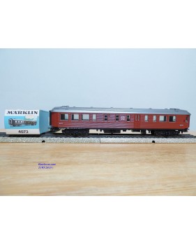 MÄRKLIN 4073.2, voiture restaurant . type R1  SJ  BO