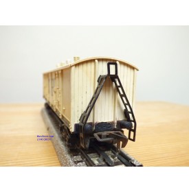 JEP 5662 wagon couvert à bagages à guérite  SNCF  