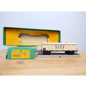 JEP 6664, wagon couvert isotherme à bogies  STEF SNCF   BO