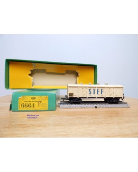 JEP 6664, wagon couvert isotherme à bogies  STEF SNCF   BO