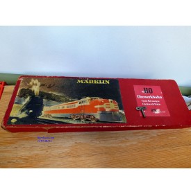 MÄRKLIN  S 873 /1 , rarissime coffret  train mécanique   BO