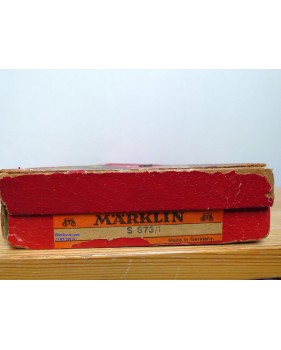 MÄRKLIN  S 873 /1 , rarissime coffret  train mécanique   BO