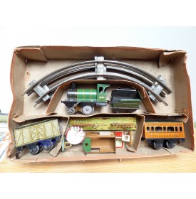 JOUET de PARIS ( J de P, JEP ) ????, rarissime coffret train mécanique GN  BO