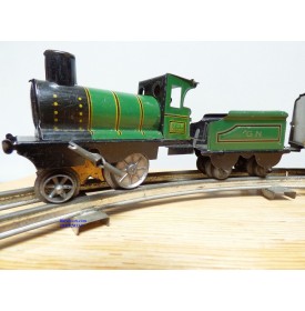 JOUET de PARIS ( J de P, JEP ) ????, rarissime coffret train mécanique GN  BO