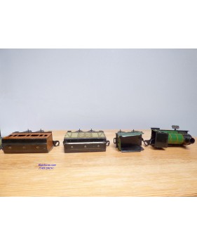 JOUET de PARIS ( J de P, JEP ) ????, rarissime coffret train mécanique GN  BO