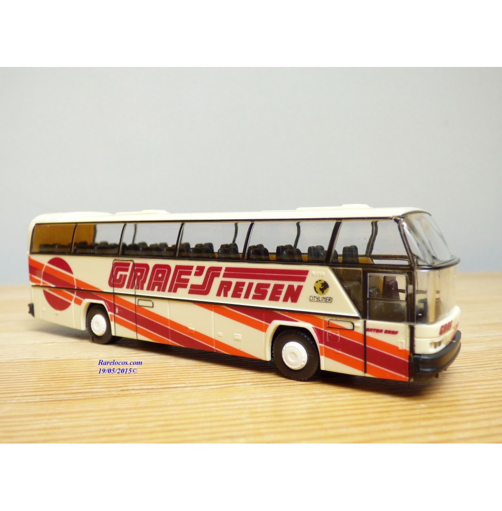 Rietze 60087, autocar NEOPLAN Cityliner  GRAF'S REISEN   Neuf   BO