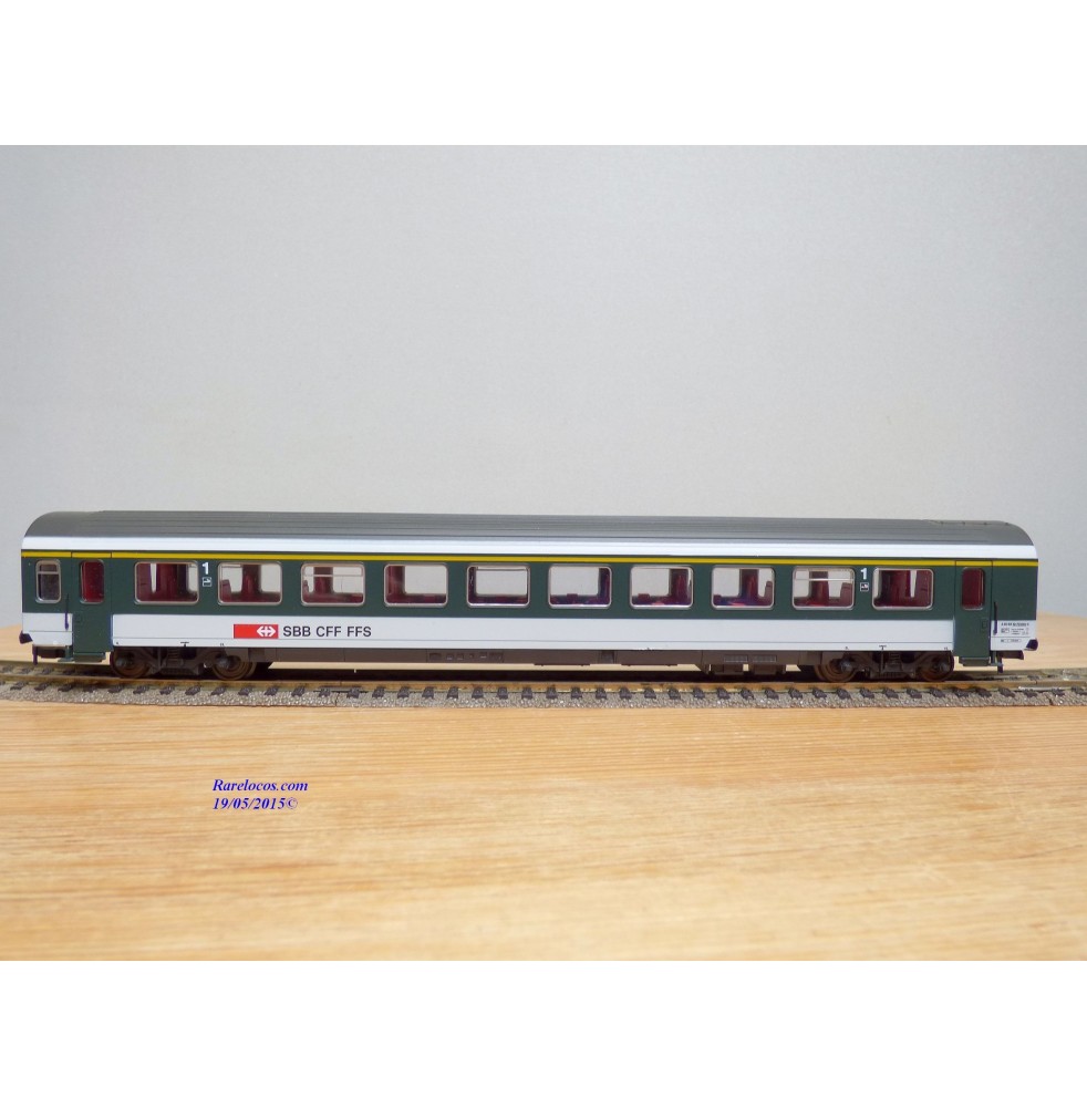 ROCO 44227A voiture unifiée 2  ème classe type B SBB BO