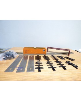ATHEARN 2303, coffret de 3 wagons glacière ( Ice bunker reefer ) en kit  SP  neuf   BO