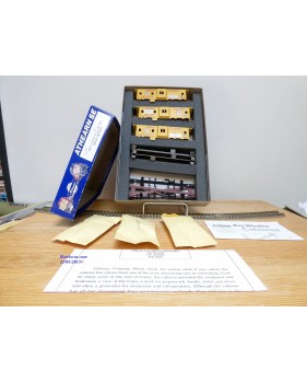 ATHEARN 2303, coffret de 3 wagons glacière ( Ice bunker reefer ) en kit  SP  neuf   BO