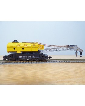 LILIPUT ( AHM ) 210 PRR, rare wagon grue 90 tonnes Pennsylvania ( PRR ) neuf  BO