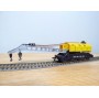 LILIPUT ( AHM ) 210 PRR, rare wagon grue 90 tonnes Pennsylvania ( PRR ) neuf  BO