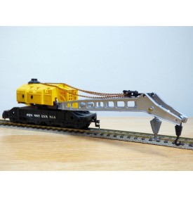 LILIPUT ( AHM ) 210 PRR, rare wagon grue 90 tonnes Pennsylvania ( PRR ) neuf  BO
