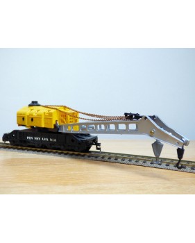 LILIPUT ( AHM ) 210 PRR, rare wagon grue 90 tonnes Pennsylvania ( PRR ) neuf  BO