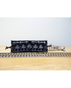 LILIPUT ( AHM ) 210 PRR, rare wagon grue 90 tonnes Pennsylvania ( PRR ) neuf  BO