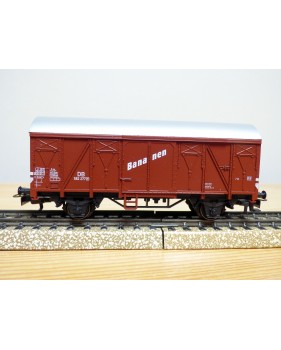 Märklin métal 4617 Wagon surbaissé EVS DB BO