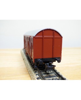 Märklin métal 4617 Wagon surbaissé EVS DB BO