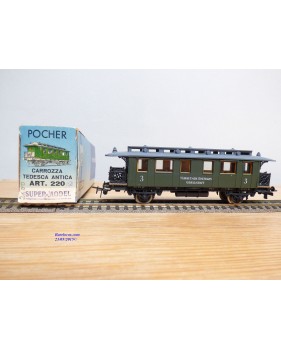 POCHER Super Model 220 / 2,   voiture 3 Kl. ancienne  SEG  neuf  BO 