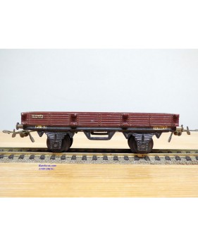 CONTI  ???, wagon plat à 2 essieux  FS